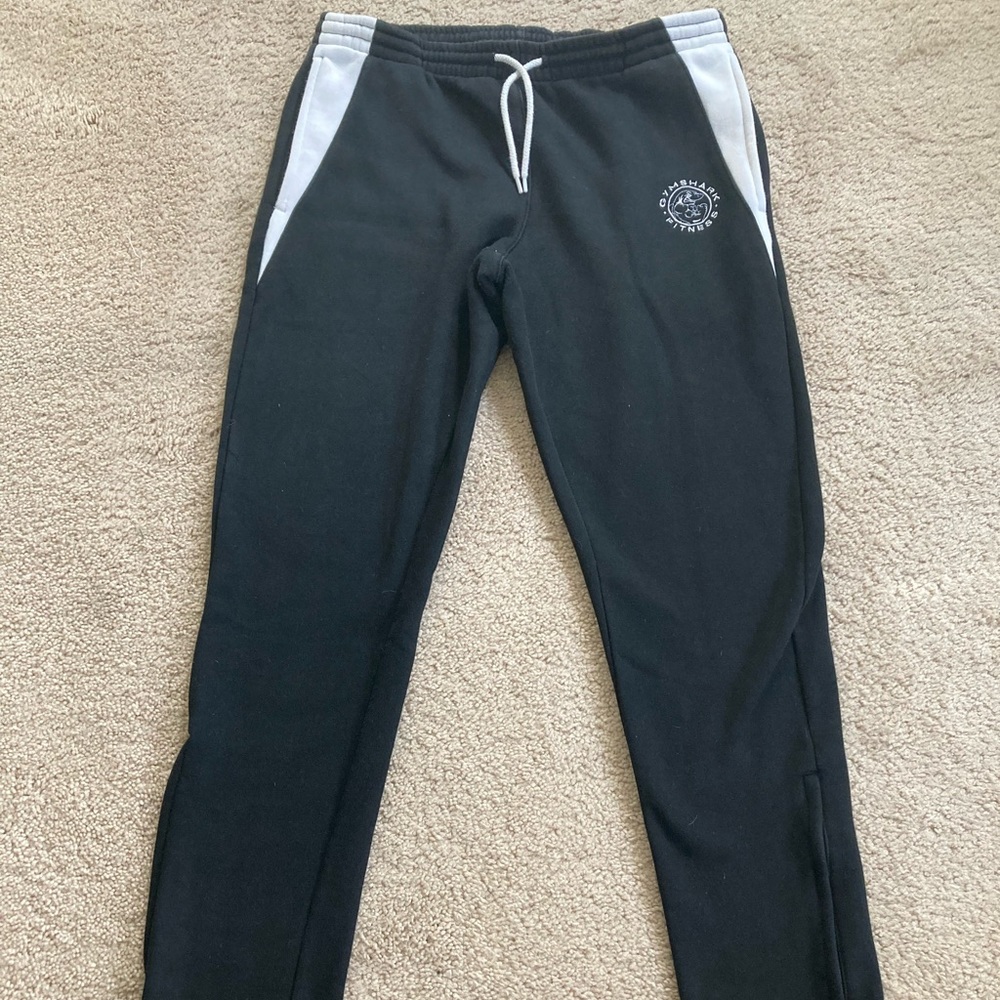 Black & White GymShark Sweatpants
